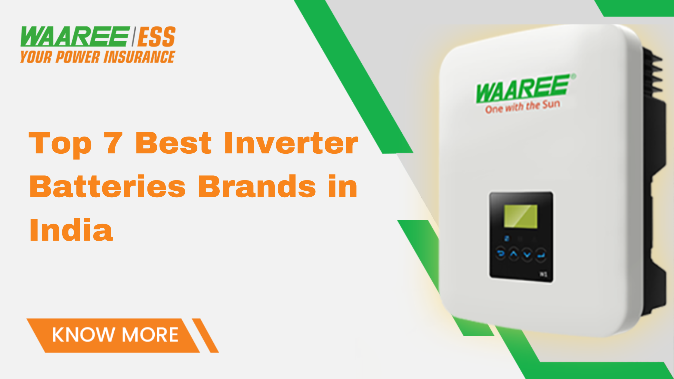 Best Inverter Batteries Brands in India
