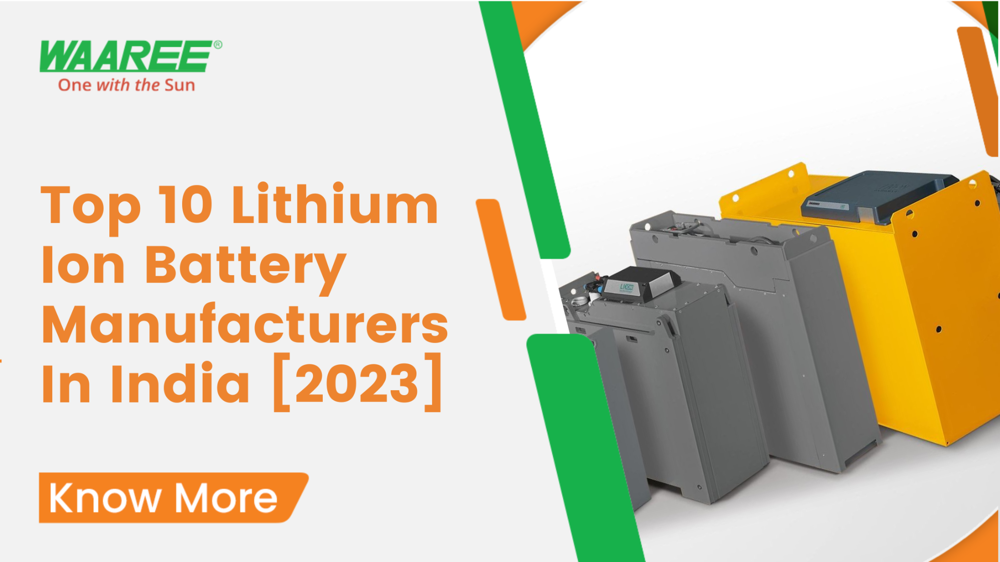 lithium ion battery manufacturers in India